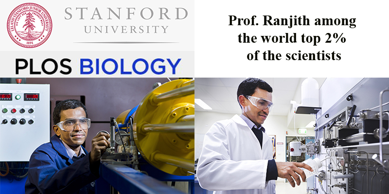 Prof Ranjith among the world's greatest scientists