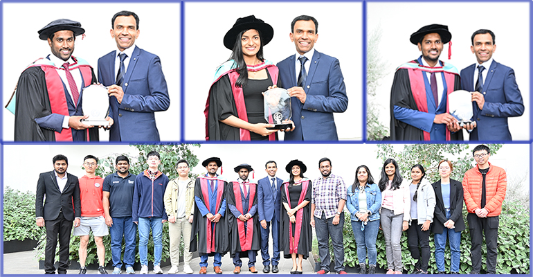 Congratulations Dr. Adheesha, Dr. Dinesha and Dr. Manoj